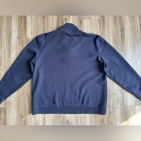Ted Baker London Men's Quarter Zip
Knit Sweater Pullover Navy Blue Size 6 (XXL) - Picture 13 of 13